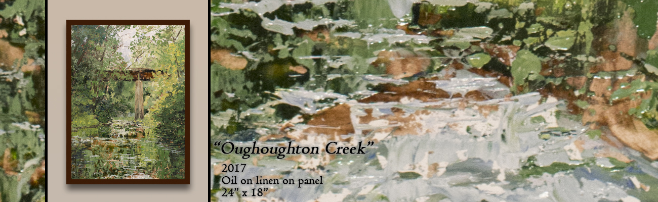 Oil Painting, Oughoughton Creek 