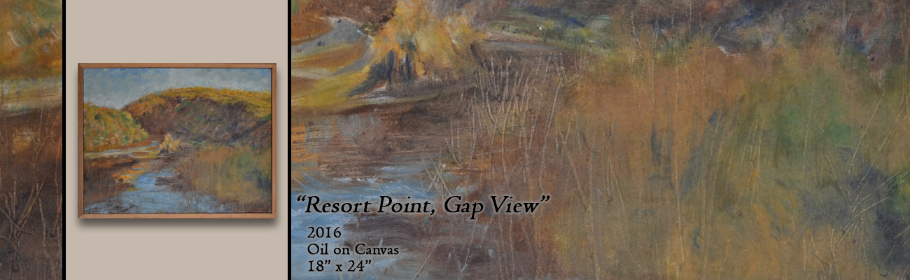Oil Painting, Resort Point, Gap View